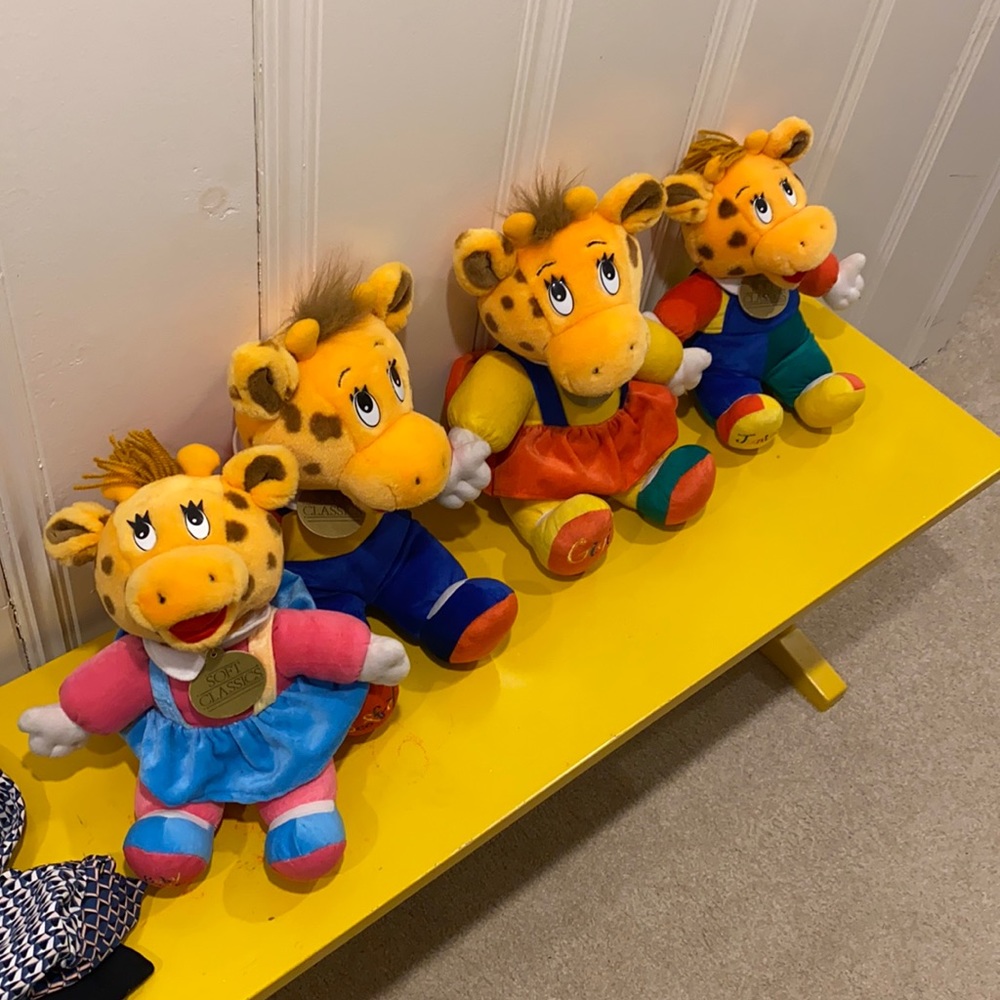 Toys r us vintage complete giraffe set